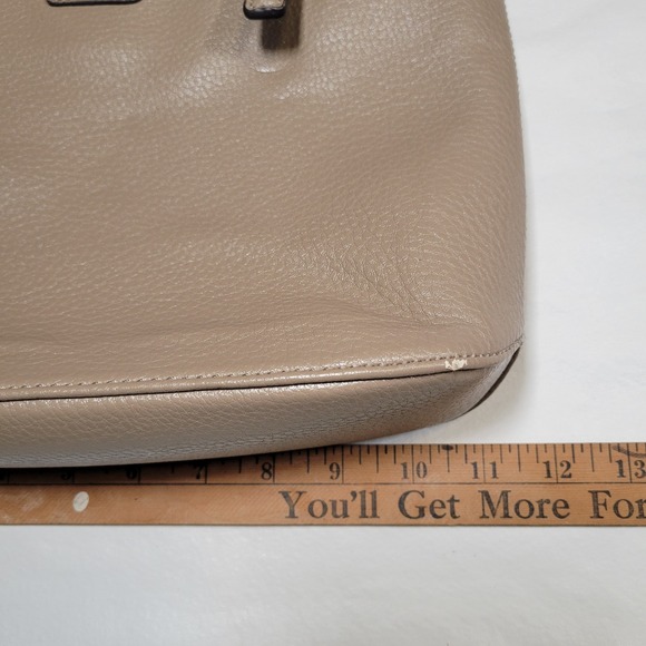Anne Klein Purse Medium Perfect Tote in Earth Tone Taupe Beige Tan - Picture 5 of 7